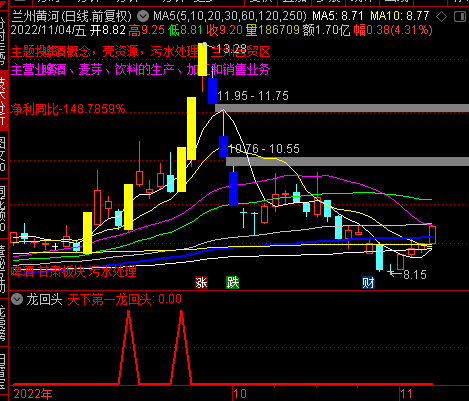 天下第一龙回头指标公式{副图/选股}