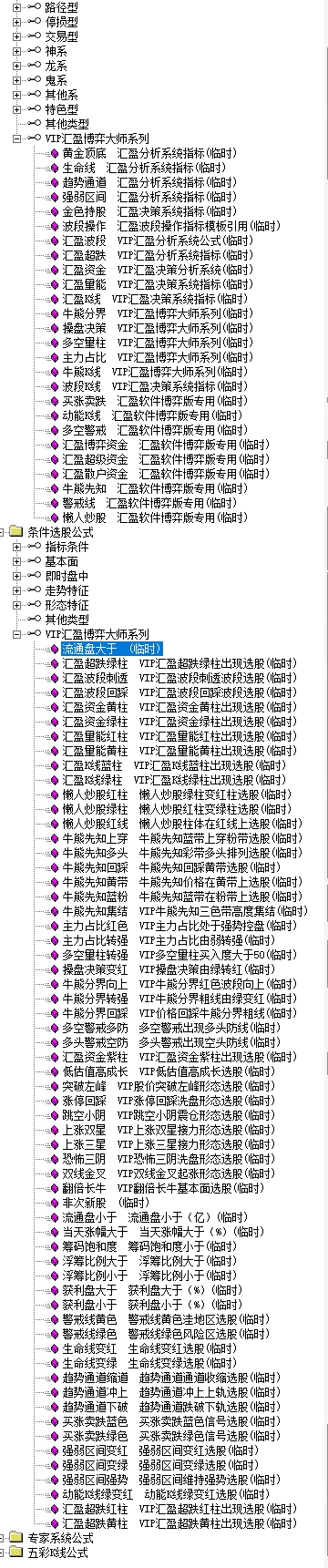 VIP汇盈博弈大师决策分析系统指标 87个公式指标源码，无使用时间限制。插图8